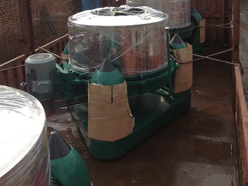 三足式離心機現場案例